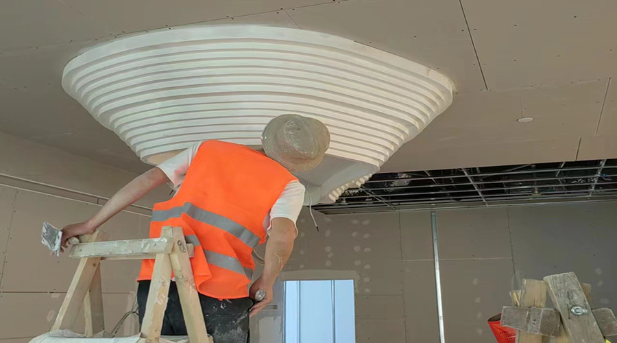 GRG構件安裝施工