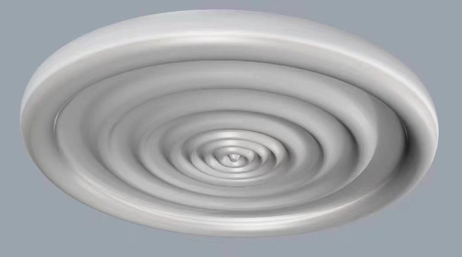 蘇州青庭裝飾工程有限公司GRG水波紋吊頂項目