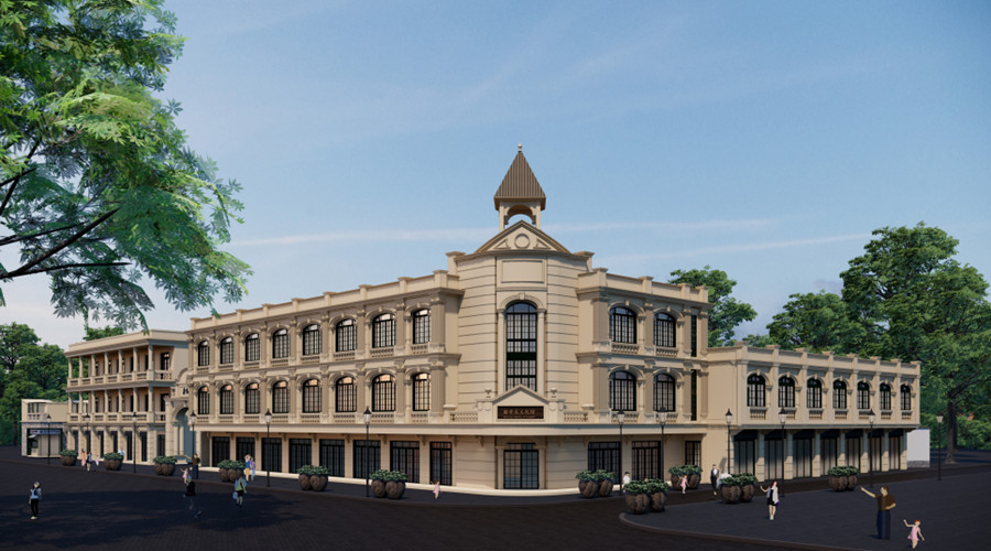 珠海唐家灣留學文化館GRC構件項目