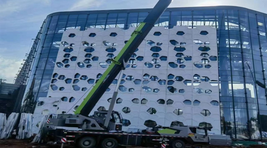 UHPC超高性能混凝土構件裝飾效果