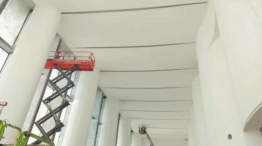 廣州外貿博物館GRG材料造型完工落地