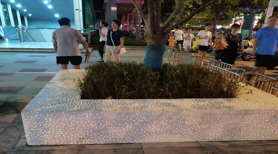 湖南長(zhǎng)沙GRC透光坐凳