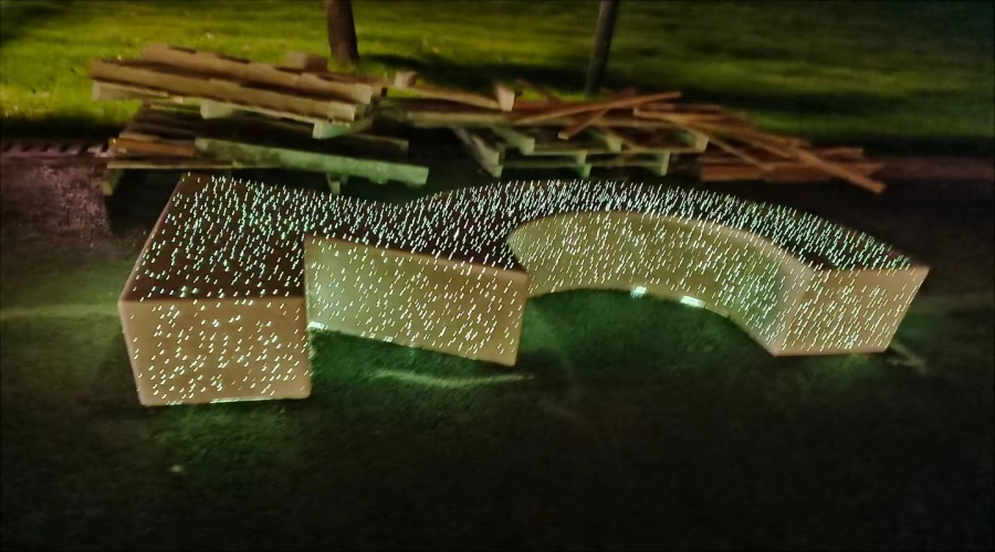 湖南長(zhǎng)沙GRC透光坐凳