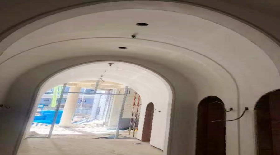 GRG造型（弧形門洞）