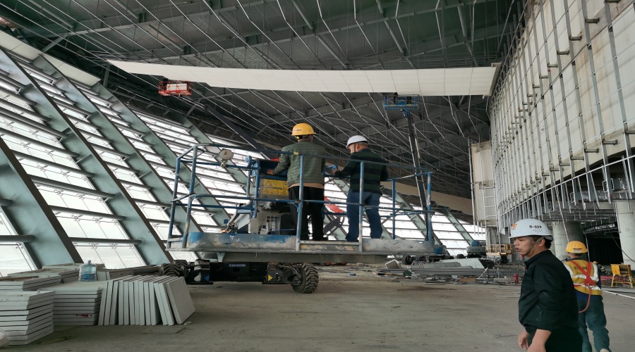 廈門新體育中心比賽館GRG材料項目