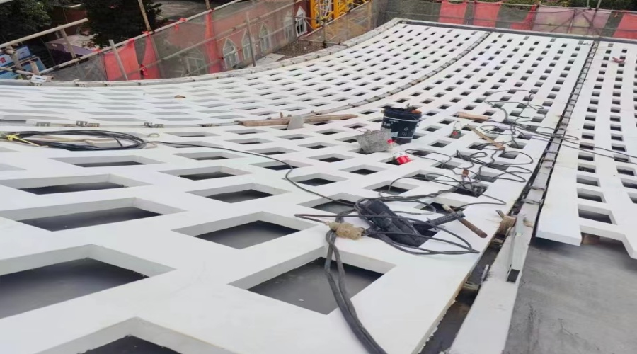 廣州基督教禮堂UHPC幕墻項目