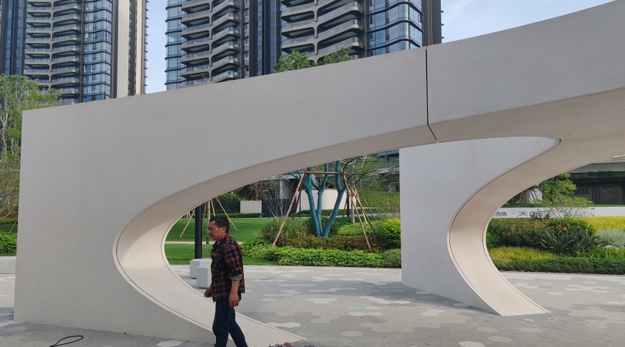 廣州南天名苑UHPC構(gòu)件造型