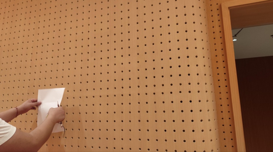 深圳坪山實驗學(xué)校GRG報告廳穿孔板工程案例