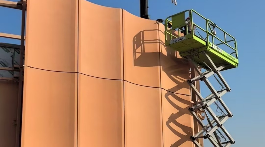 多曲面弧形UHPC裝飾板