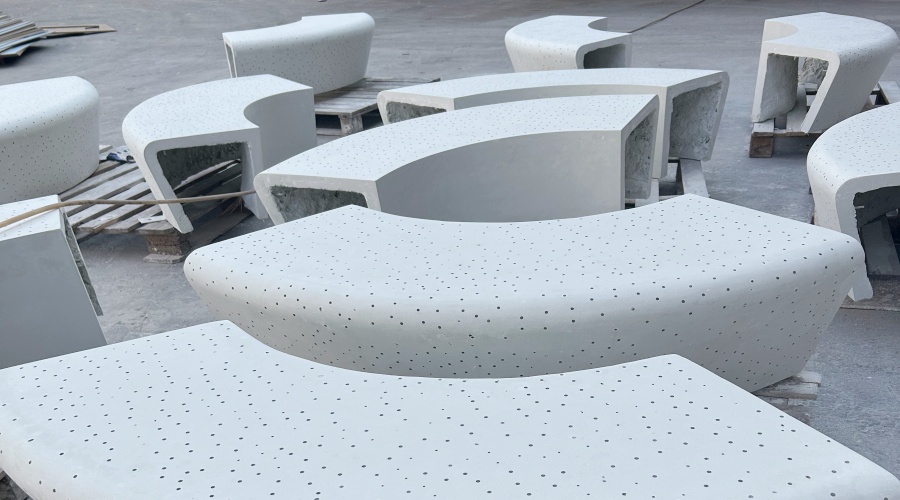 揭陽普寧GRC透光坐凳