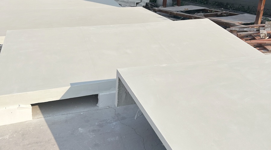 廣清大型工業(yè)園廠房UHPC門頭幕墻造型