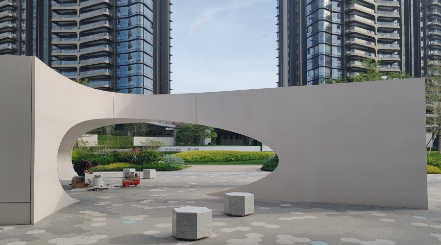 UHPC構(gòu)件安裝現(xiàn)場(chǎng) UHPC構(gòu)件安裝現(xiàn)場(chǎng)